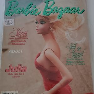 🎄 Vintage Barbie Bazaar August 2004 Magazine